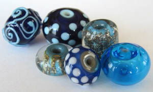 Ann Wilbert, hand blown glass beads